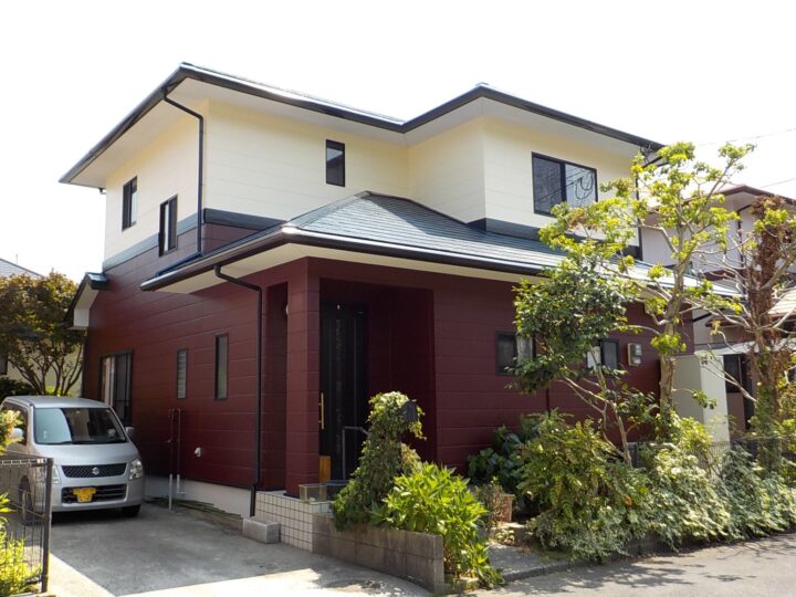 北九州市若松区 櫻井様邸　屋根・外壁塗装工事、付帯工事