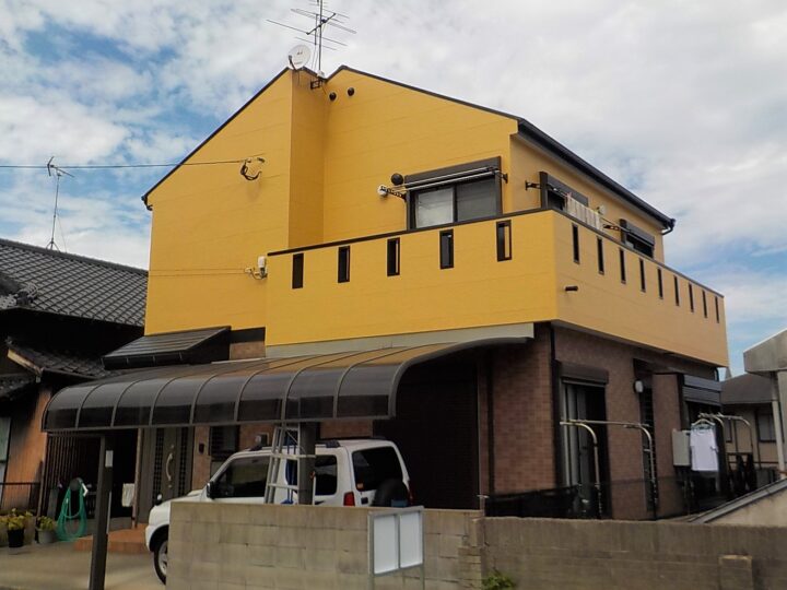 北九州市若松区 Ｉ様邸　屋根・外壁塗装工事、付帯工事