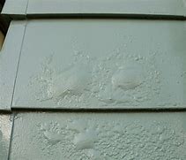 北九州市　外壁塗装　塗料の浮き