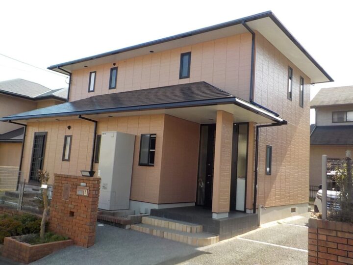 遠賀郡 小川様邸　屋根・外壁塗装工事、付帯工事「築年数を感じさせない、清潔感とツヤを取り戻す外壁塗装」
