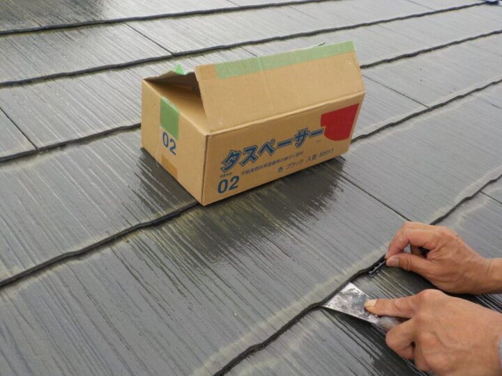 ④タスペーサー設置➡