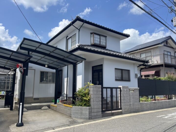 北九州市八幡西区 F様邸　外壁塗装工事、付帯工事　【ただ明るいだけじゃない。 落ち着きという“上質”をまとった住まいへ。】