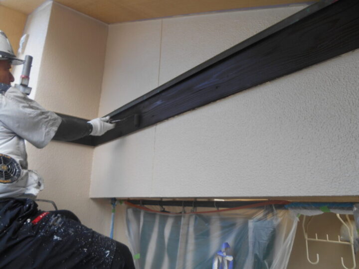 ③上塗り➡